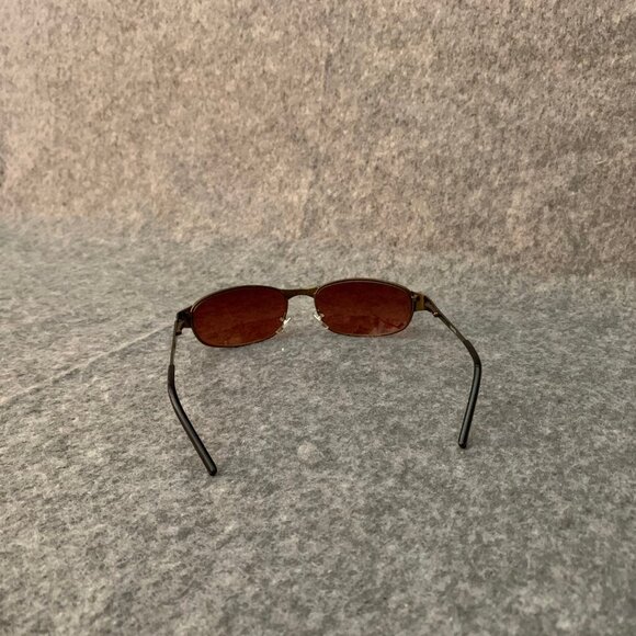 Vintage Armani 92447DR Antique Gold Metal Flex Temple Sunglasses Italy Design - Picture 14 of 14